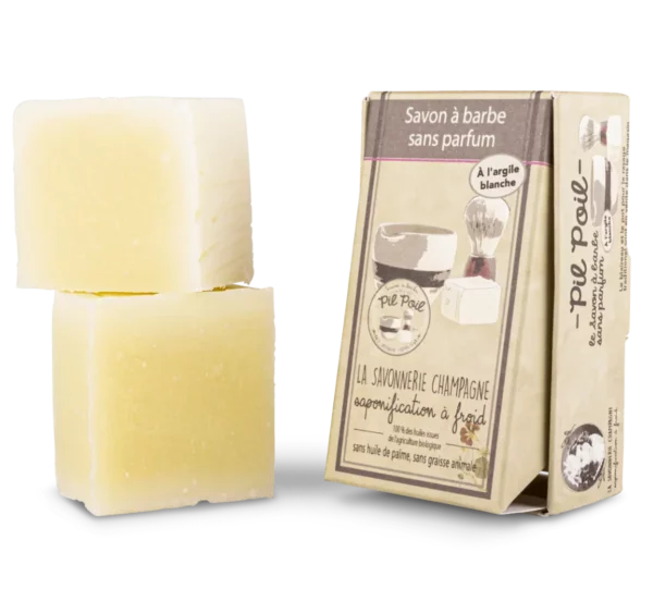 Recharge pil' poil, savon cosmétique de rasage - 2x50 gr